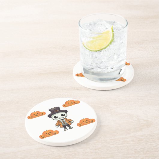 ハロウィーンスケルトンコースター コースター (側面)