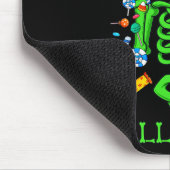 ハロウィーンスケルトンサルティングキャンディおもしろい1 マウスパッド (コーナー)