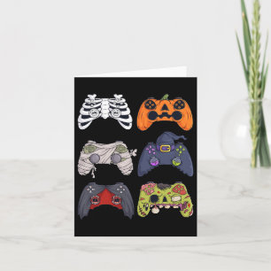 ハロウィーンスケルトンゾンビゲームコントローラミイラ カード