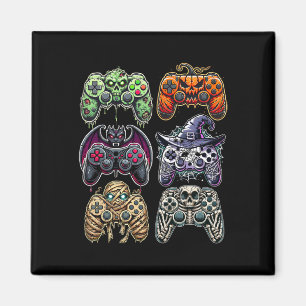 ハロウィーンスケルトンゾンビミイムゲームのコントローラー マグネット