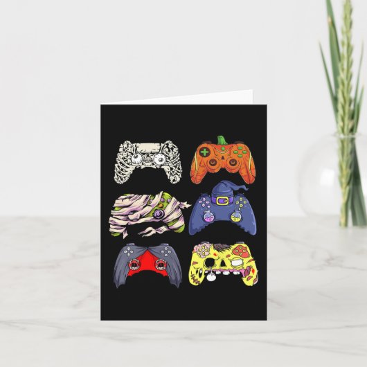 ハロウィーンスケルトンゾンビ魔女コントローラミイラB カード (正面)