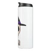 ハロウィーンスケルトンデザイン不気味ハロウィン タンブラー (回転右)