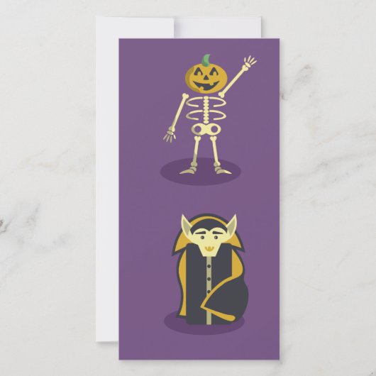 ハロウィーンスケルトンドラキュラミイラ死神 (正面)