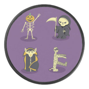 ハロウィーンスケルトンドラキュラミイラ死神 アイスホッケーパック