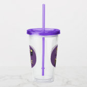 ハロウィーンスケルトンドラキュラミイラ死神 アクリルタンブラー (右)