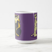 ハロウィーンスケルトンドラキュラミイラ死神 モーフィングマグカップ (中央)