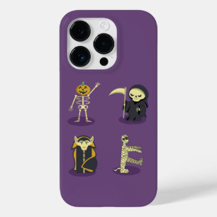 ハロウィーンスケルトンドラキュラミイラ死神 Case-Mate iPhone 14 PROケース