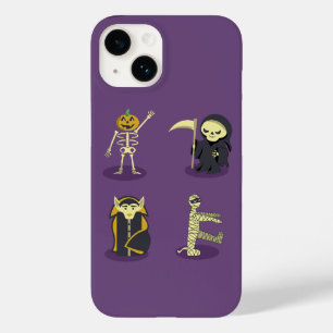 ハロウィーンスケルトンドラキュラミイラ死神 Case-Mate iPhone 14ケース