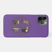 ハロウィーンスケルトンドラキュラミイラ死神 Case-Mate iPhoneケース (裏面(横))