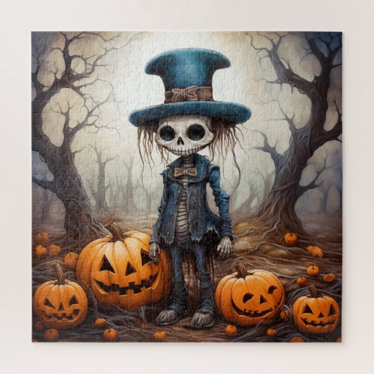 ハロウィーンスケルトンパズル ジグソーパズル (縦)