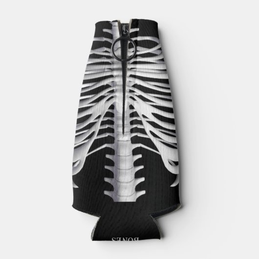 ハロウィーンスケルトンパーティーリブケージボトルクール ボトルクーラー (裏面)