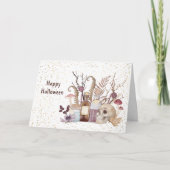 ハロウィーンスケルトンポションズマッシュルームフローラ カード (正面)