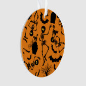 ハロウィーンスケルトンマカブレダンス オーナメント (正面)