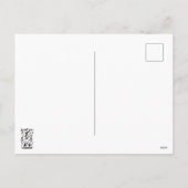 ハロウィーンスケルトンマカブレダンス シーズンポストカード (裏面)