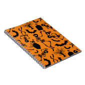 ハロウィーンスケルトンマカブレダンス ノートブック (右側)