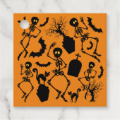 ハロウィーンスケルトンマカブレダンス フェイバータグ (正面)