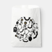 ハロウィーンスケルトンマカブレダンス フェイバーバッグ (正面)