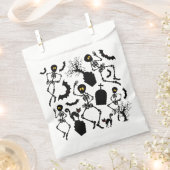 ハロウィーンスケルトンマカブレダンス フェイバーバッグ (クリップ留めされた状態)