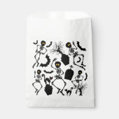 ハロウィーンスケルトンマカブレダンス フェイバーバッグ (正面)