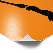 ハロウィーンスケルトンマカブレダンス フォトプリント            (角)