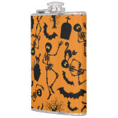 ハロウィーンスケルトンマカブレダンス フラスク (左)