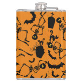 ハロウィーンスケルトンマカブレダンス フラスク (裏面)