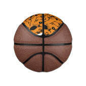 ハロウィーンスケルトンマカブレダンス ミニバスケットボール (右)