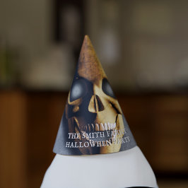 ハロウィーンスケルトン不気味スカルファミリ名 パーティーハット