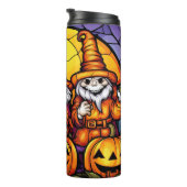 ハロウィーンスケルトン格言 タンブラー (回転右)