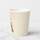 ハロウィーンスケルトン紙カップ 紙コップ (左)