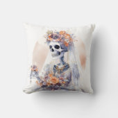 ハロウィーンスケルトン装飾用クッション クッション (正面)