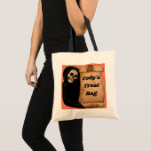 ハロウィーンスケルトン トートバッグ (正面(商品))