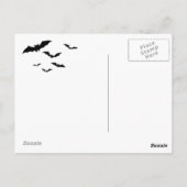 ハロウィーンスケルトン ポストカード (裏面)