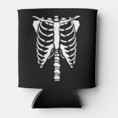 ハロウィーンスケルトン 缶クーラー (正面)