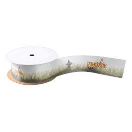 ハロウィーンスタンプコレクション「かぼちゃ頭」 サテンリボン