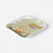 ハロウィーンスタンプコレクション「かぼちゃ頭」 ペーパープレート (傾斜あり)