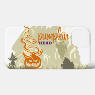 ハロウィーンスタンプコレクション「かぼちゃ頭」 iPhone 13ケース