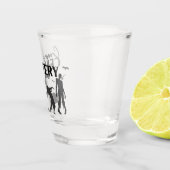 ハロウィーンスタンプコレクション「不気味な墓地」 ショットグラス (右)