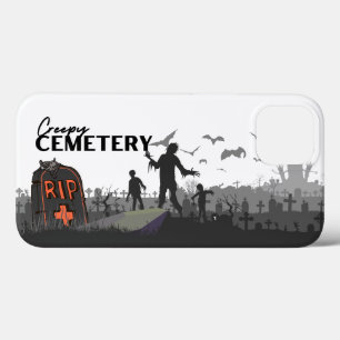 ハロウィーンスタンプコレクション「不気味な墓地」 iPhone 13ケース