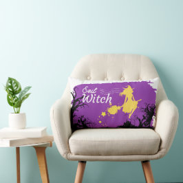 ハロウィーンスタンプコレクション"邪悪な魔女" 13" x 21" ランバークッション