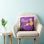 ハロウィーンスタンプコレクション"邪悪な魔女" 16" x 16" クッション (椅子)