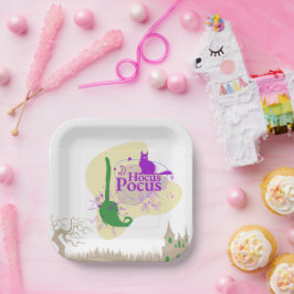 ハロウィーンスタンプコレクション「Hocus Pocus」 ペーパープレート