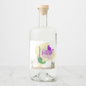 ハロウィーンスタンプコレクション「Hocus Pocus」 リキュールボトルラベル (正面)