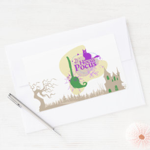 ハロウィーンスタンプコレクション「Hocus Pocus」 長方形シール