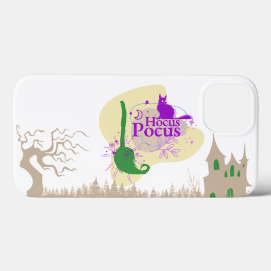 ハロウィーンスタンプコレクション「Hocus Pocus」 Case-Mate iPhoneケース (裏面 (横))