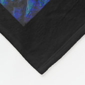 ハロウィーンスターリーナイトトゥキセドキャットコンマラカマラ フリースブランケット (角)