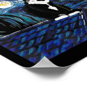 ハロウィーンスターリーナイトトゥキセドキャットコンマラカマラ ポスター (角)