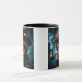 ハロウィーンスチームパンクゴシックジャック – O – ランタン マグカップ (中央)