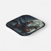 ハロウィーンスチームパンクヘッドレスホースマン ペーパープレート (傾斜あり)