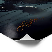 ハロウィーンスチームパンクヘッドレスホースマン ポスター (コーナー)